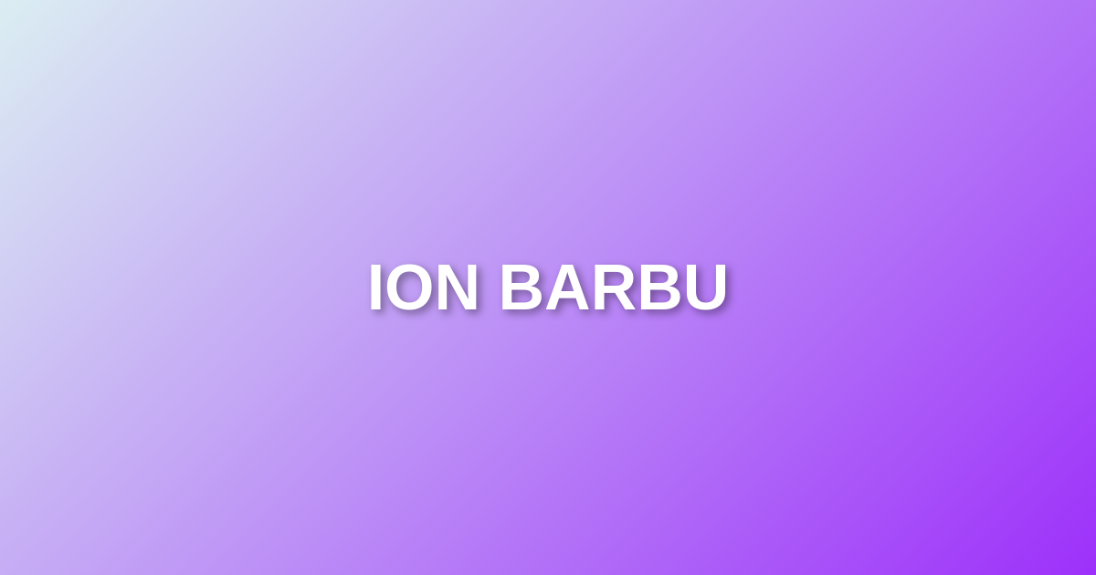 Ion Barbu
