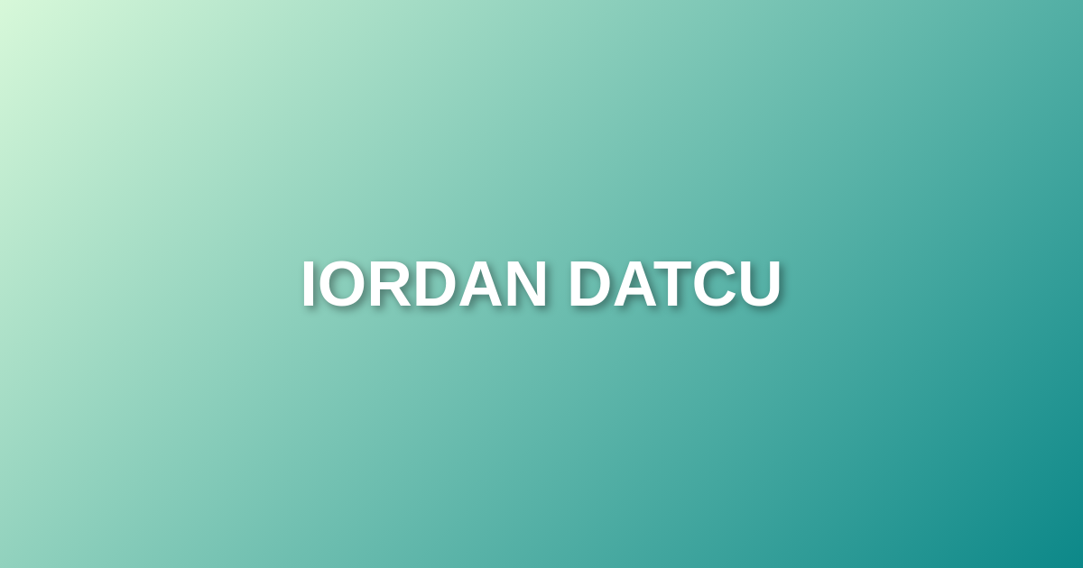 Iordan Datcu