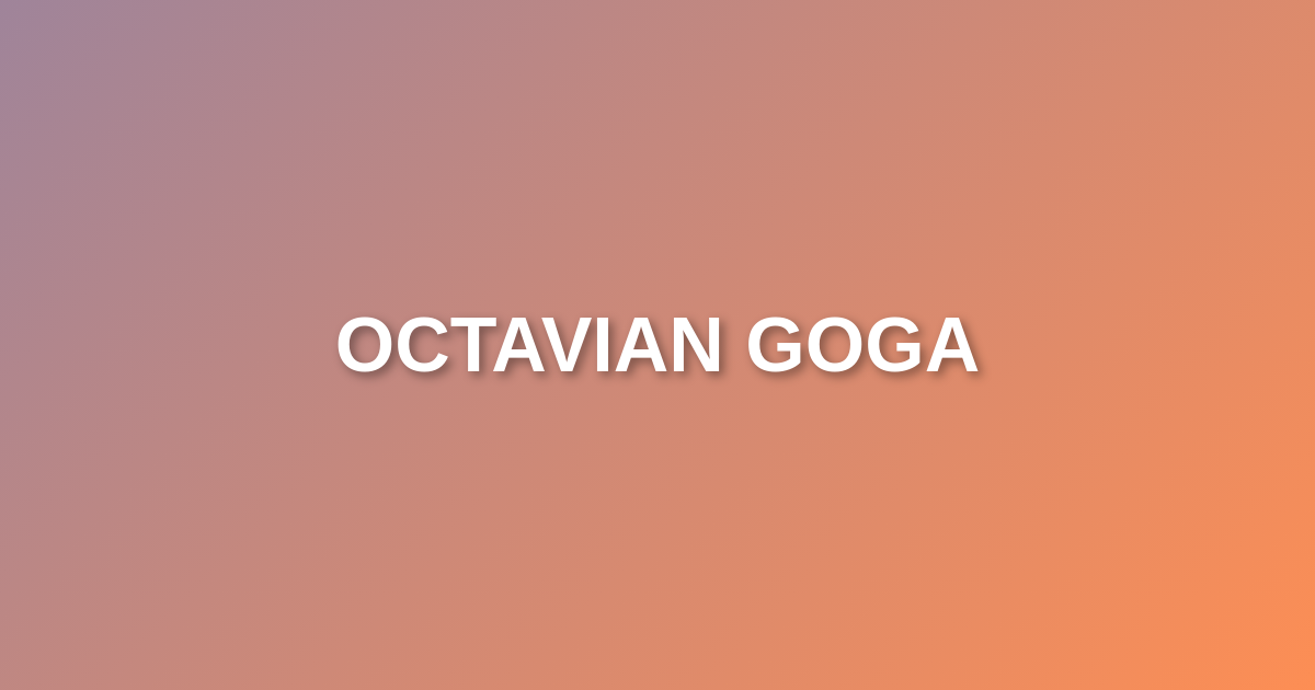 Octavian Goga