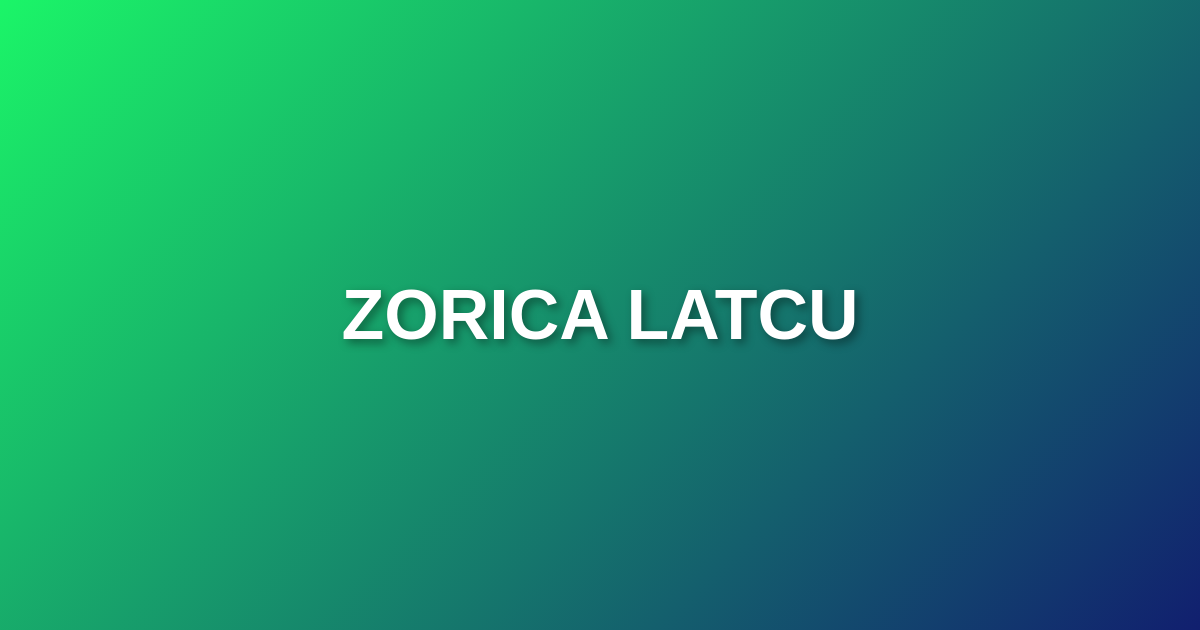 Zorica Latcu