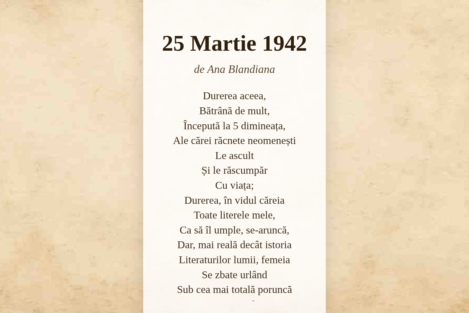 25 Martie 1942
