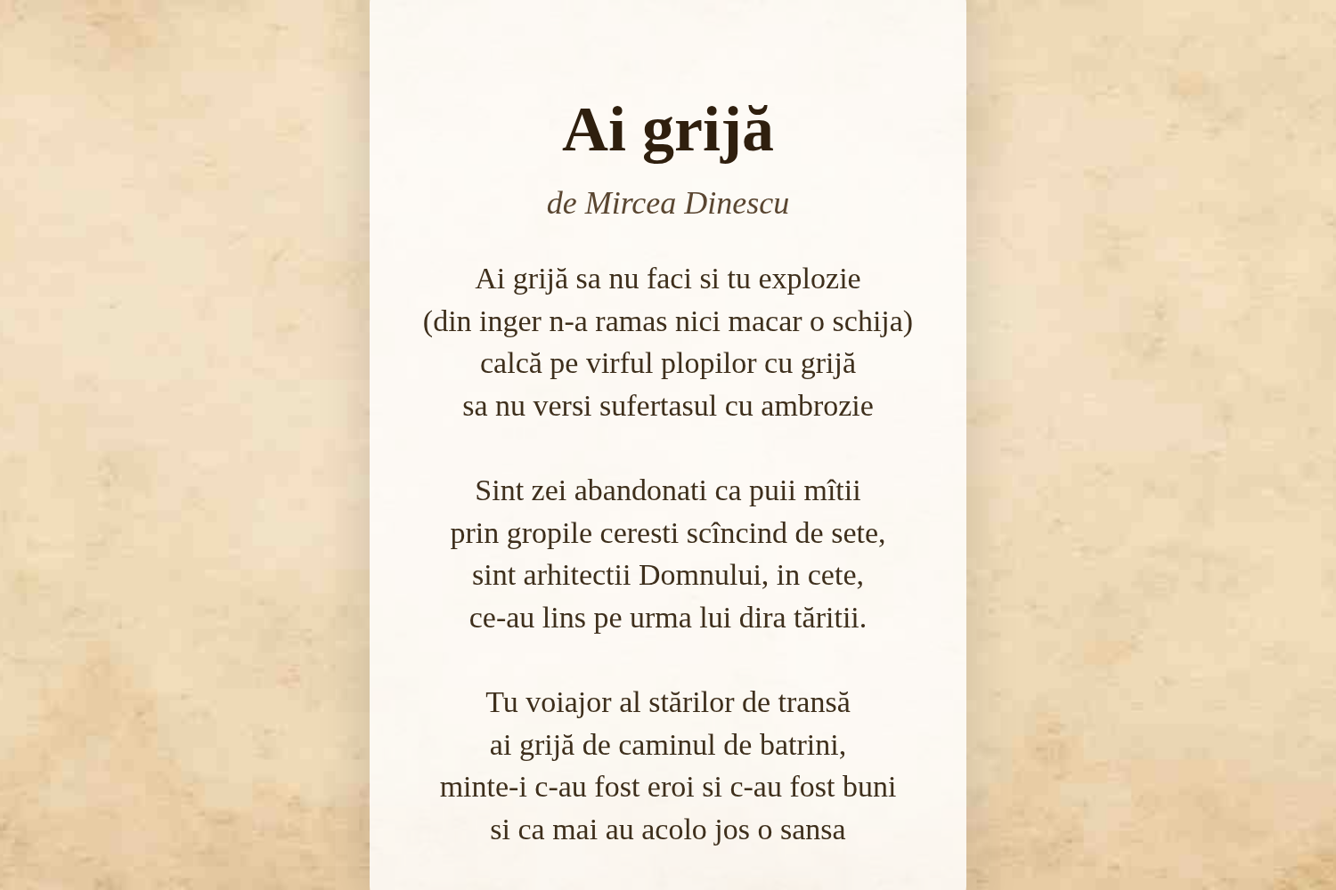 Ai grijă