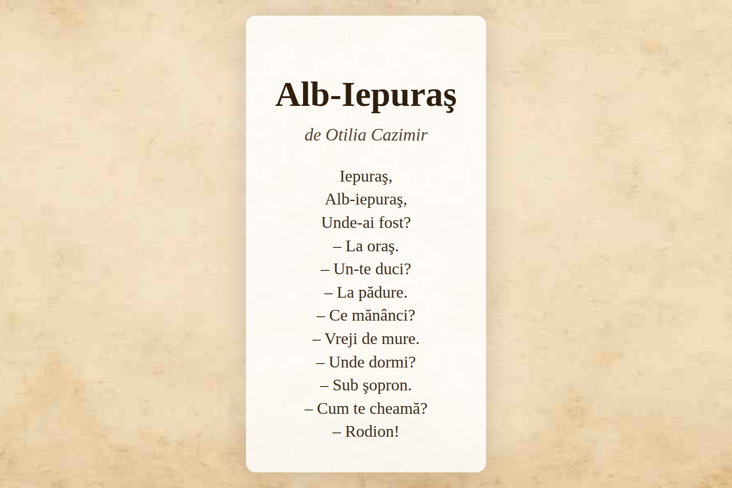 Alb-Iepuraş