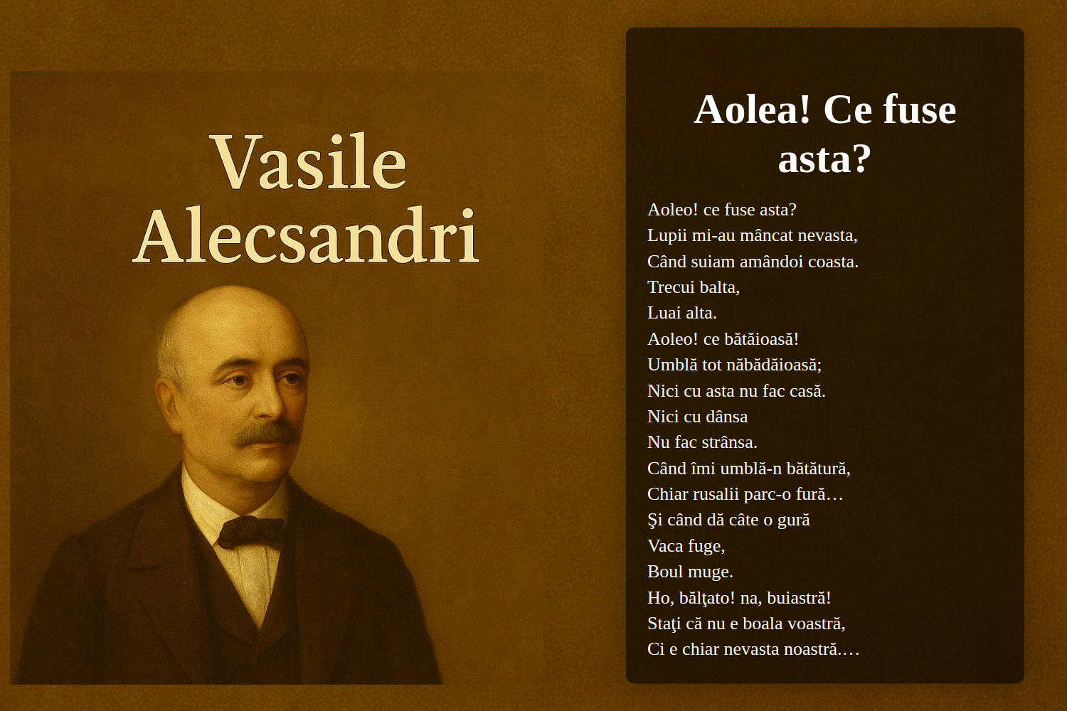 Aolea! Ce fuse asta?