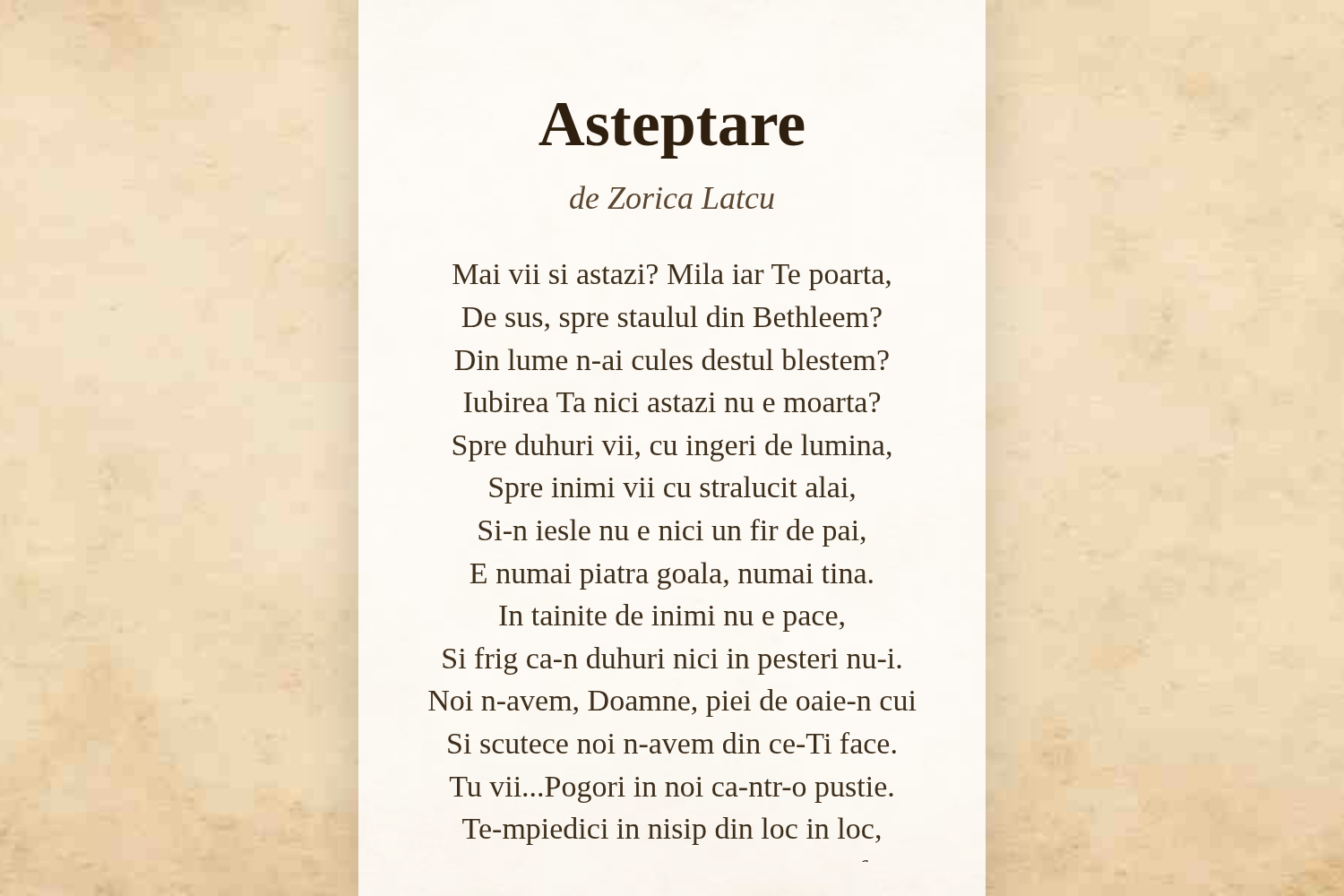 Asteptare