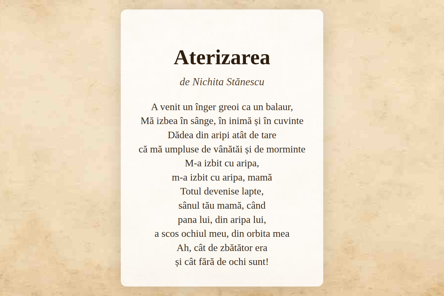 Aterizarea
