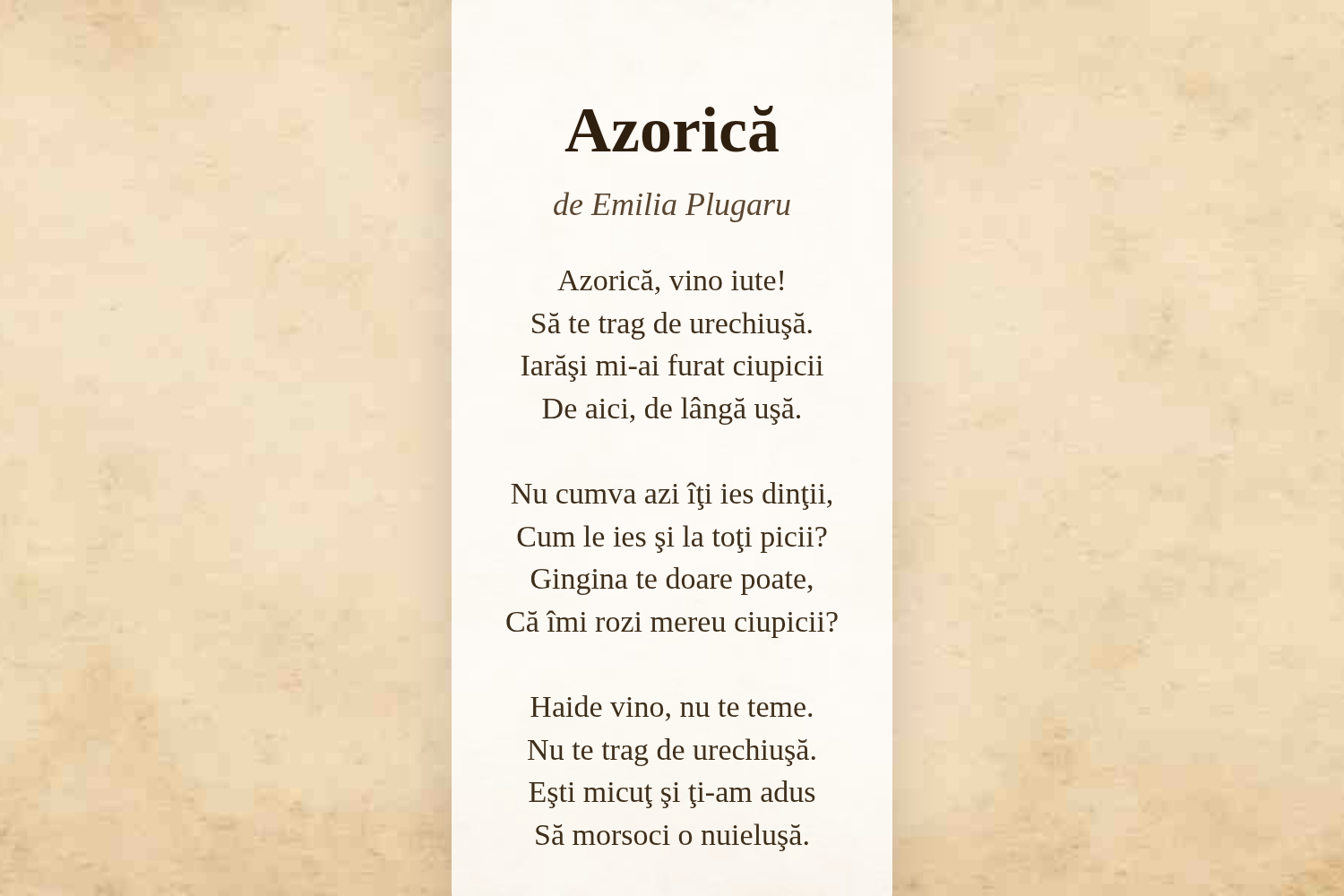 Azorică
