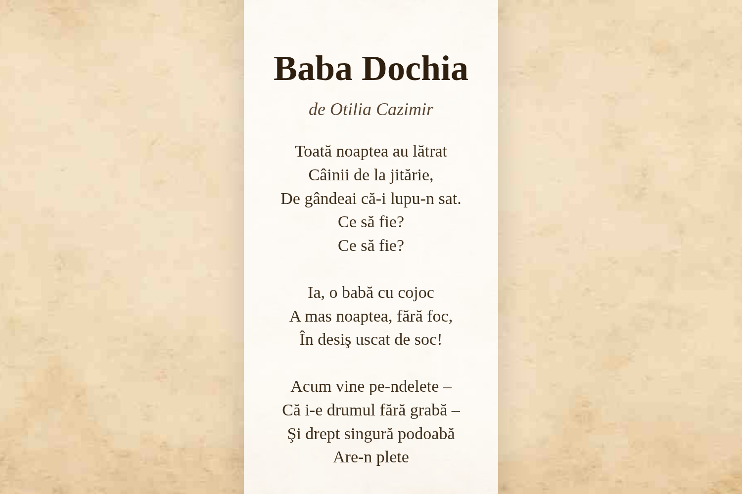 Baba Dochia