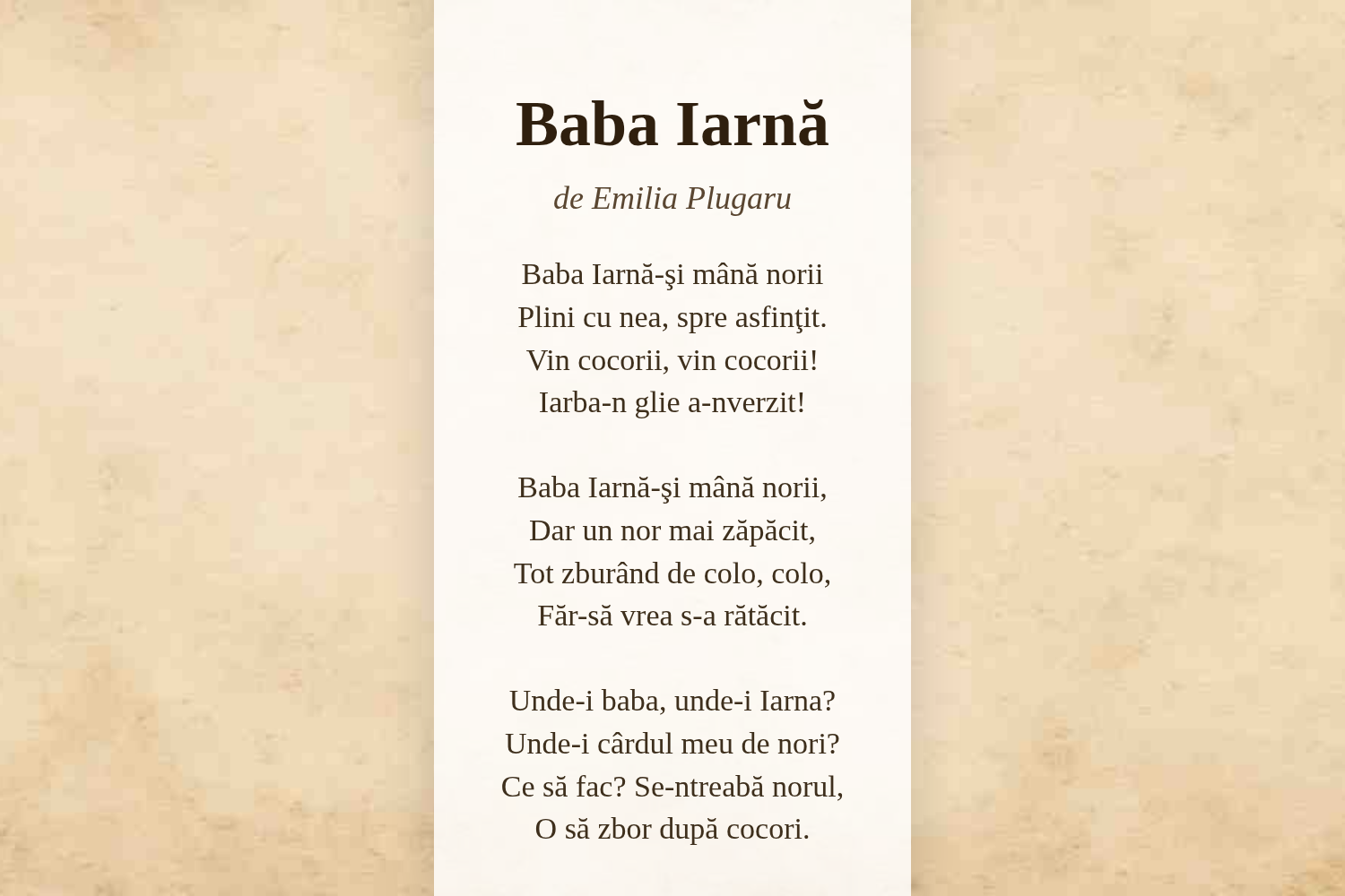 Baba Iarnă