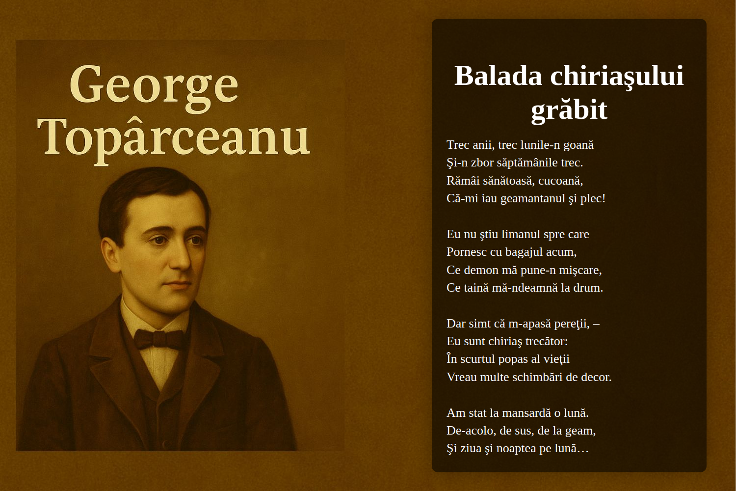 Balada chiriaşului grăbit