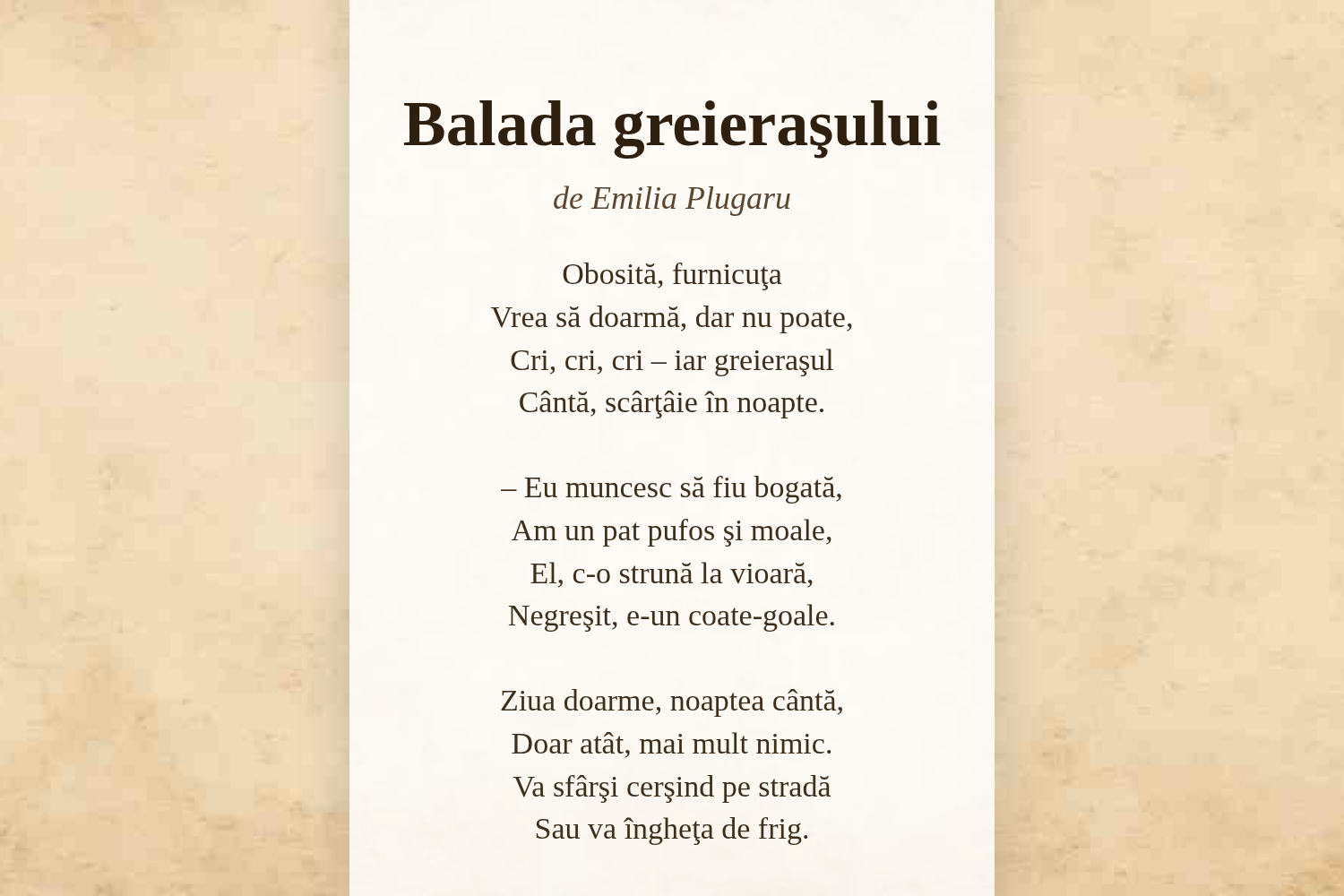 Balada greieraşului
