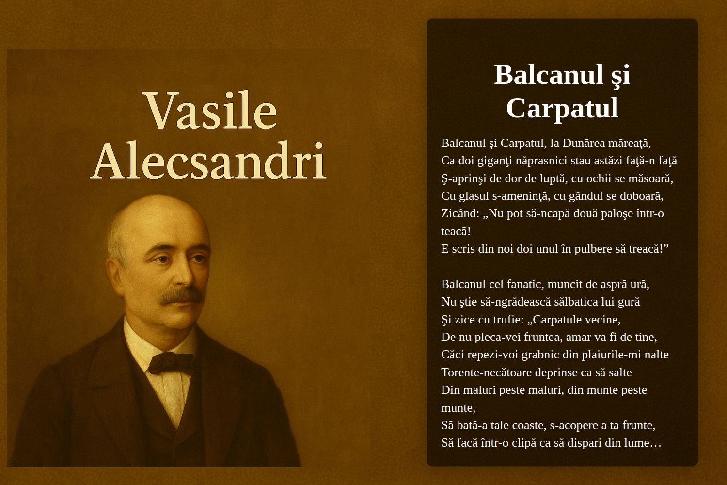 Balcanul şi Carpatul