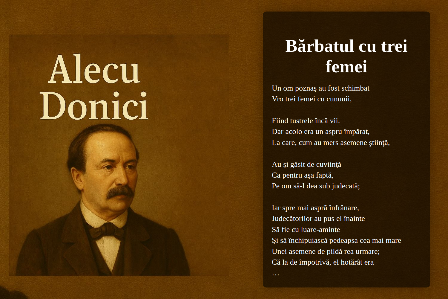 Bărbatul cu trei femei