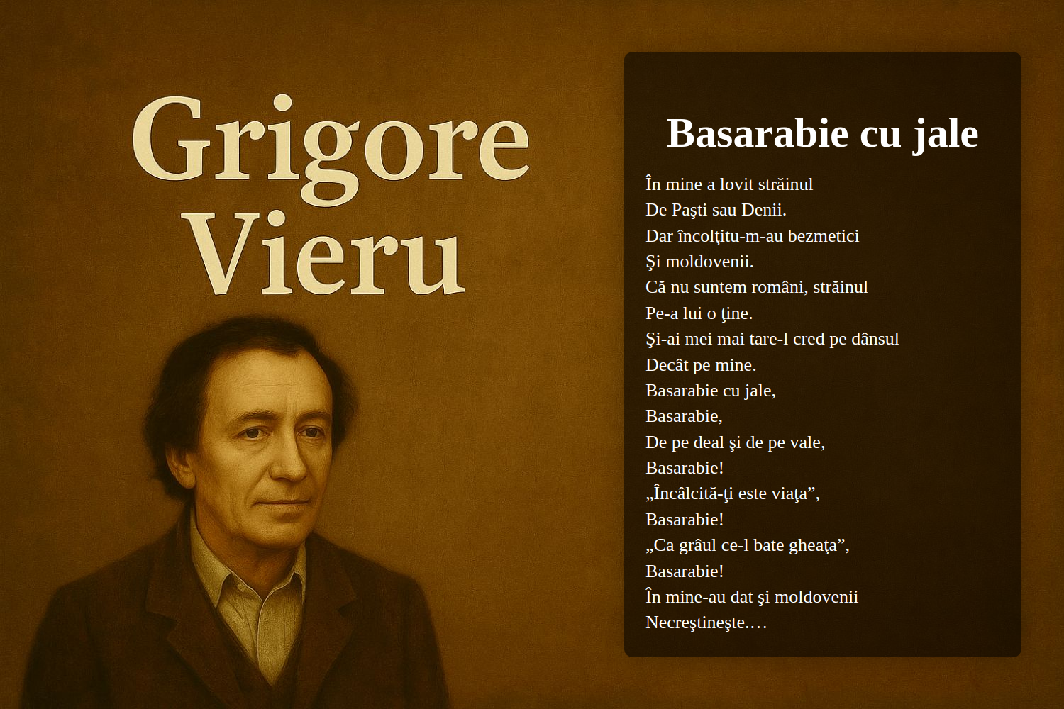 Basarabie cu jale