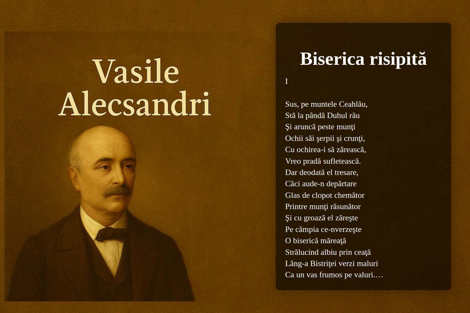 Biserica risipită