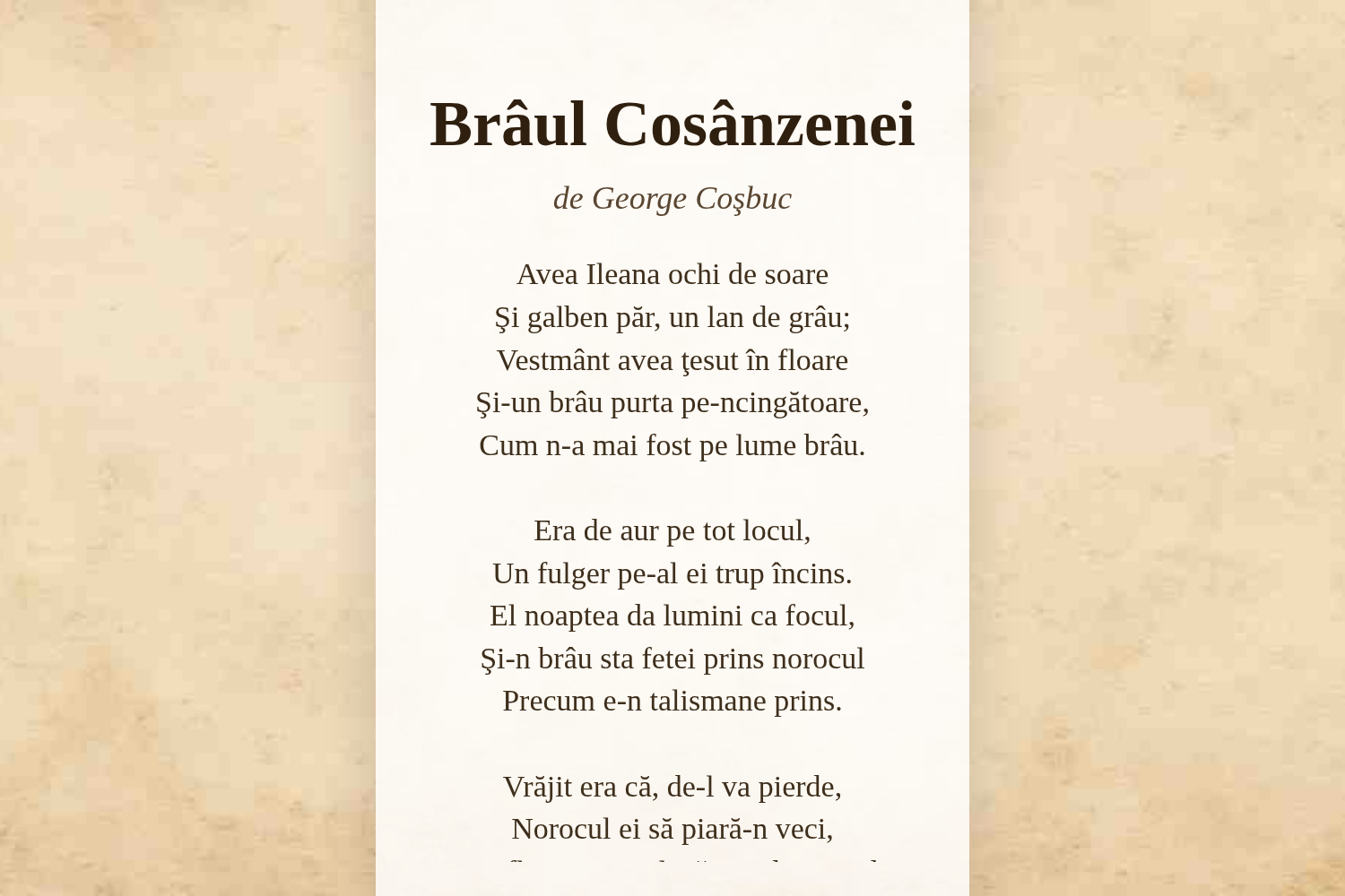 Brâul Cosânzenei