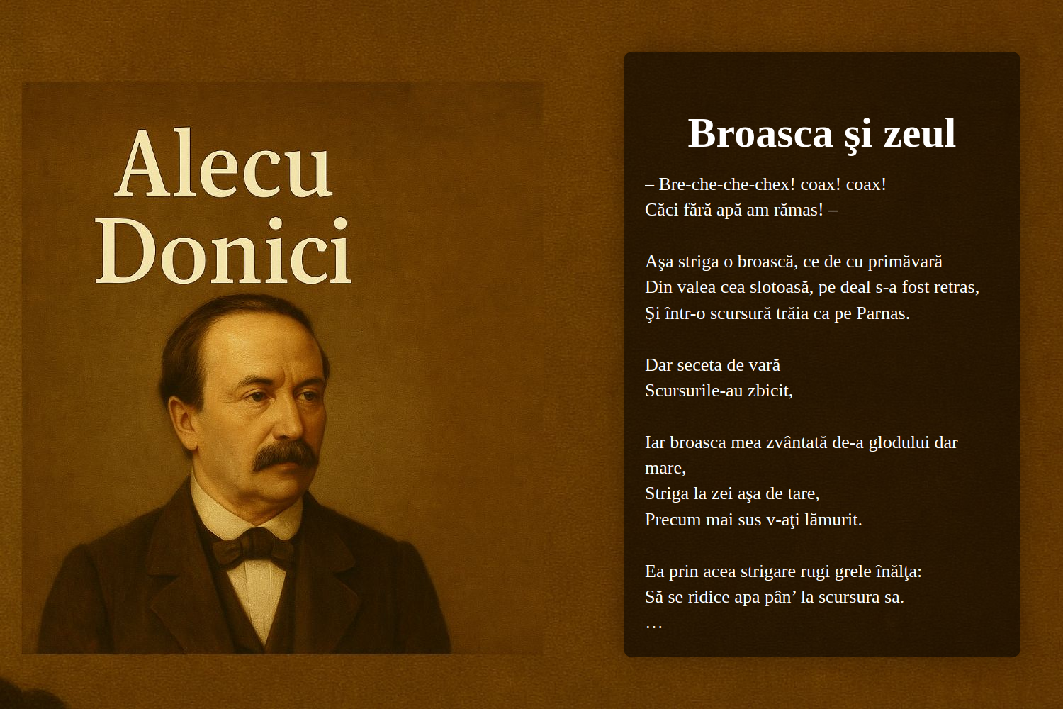 Broasca şi zeul