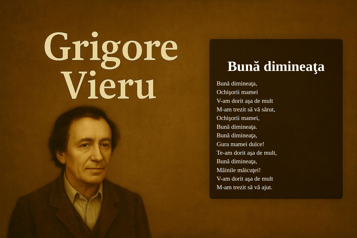 Bună dimineaţa