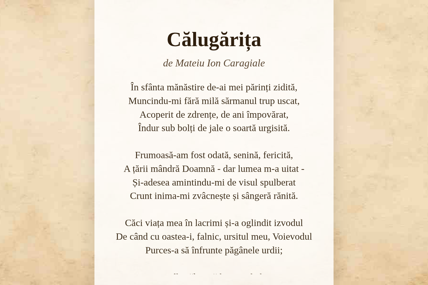 Călugărița
