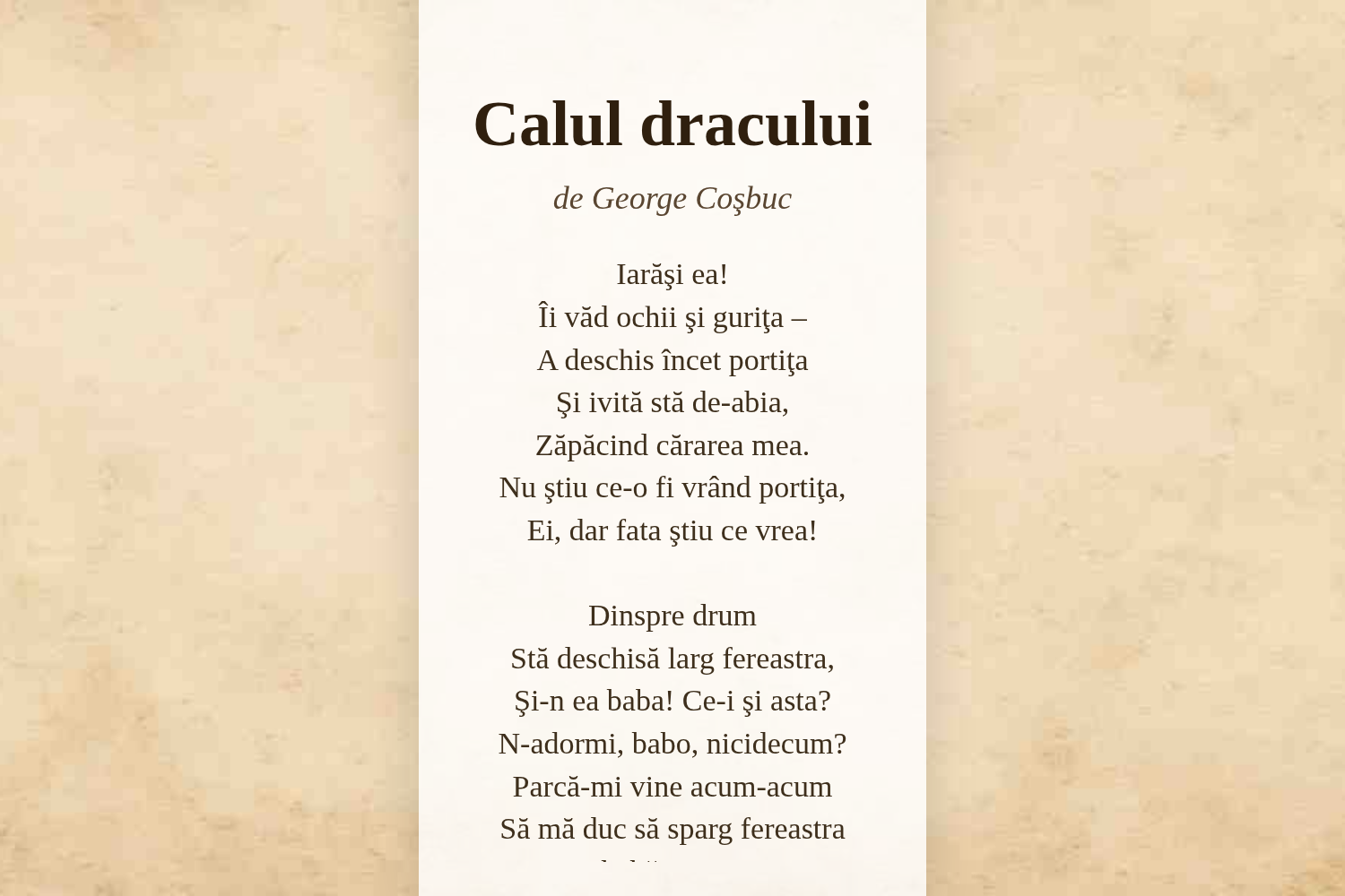 Calul dracului