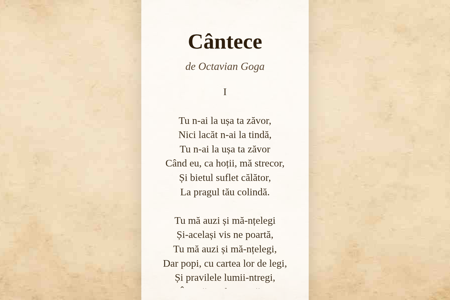 Cântece