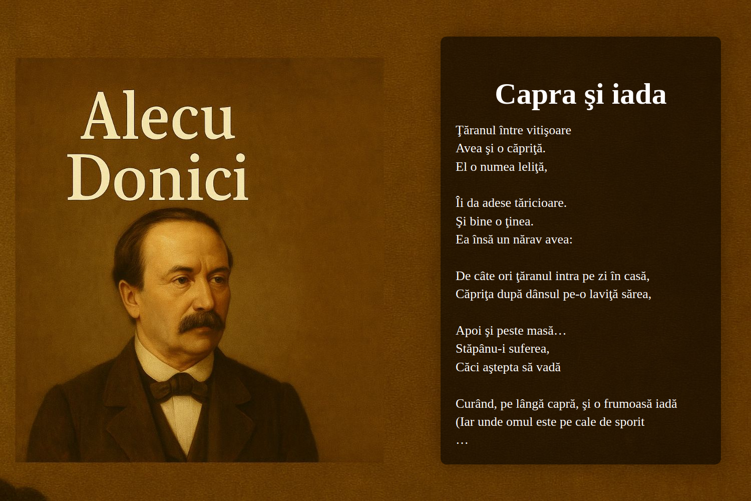 Capra şi iada