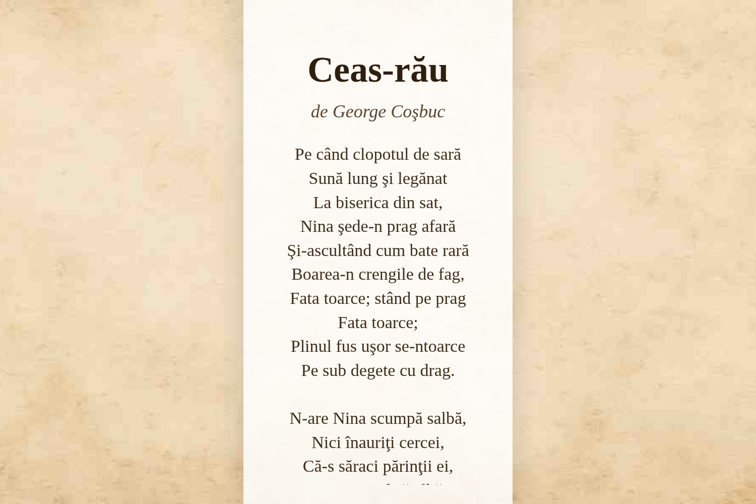 Ceas-rău