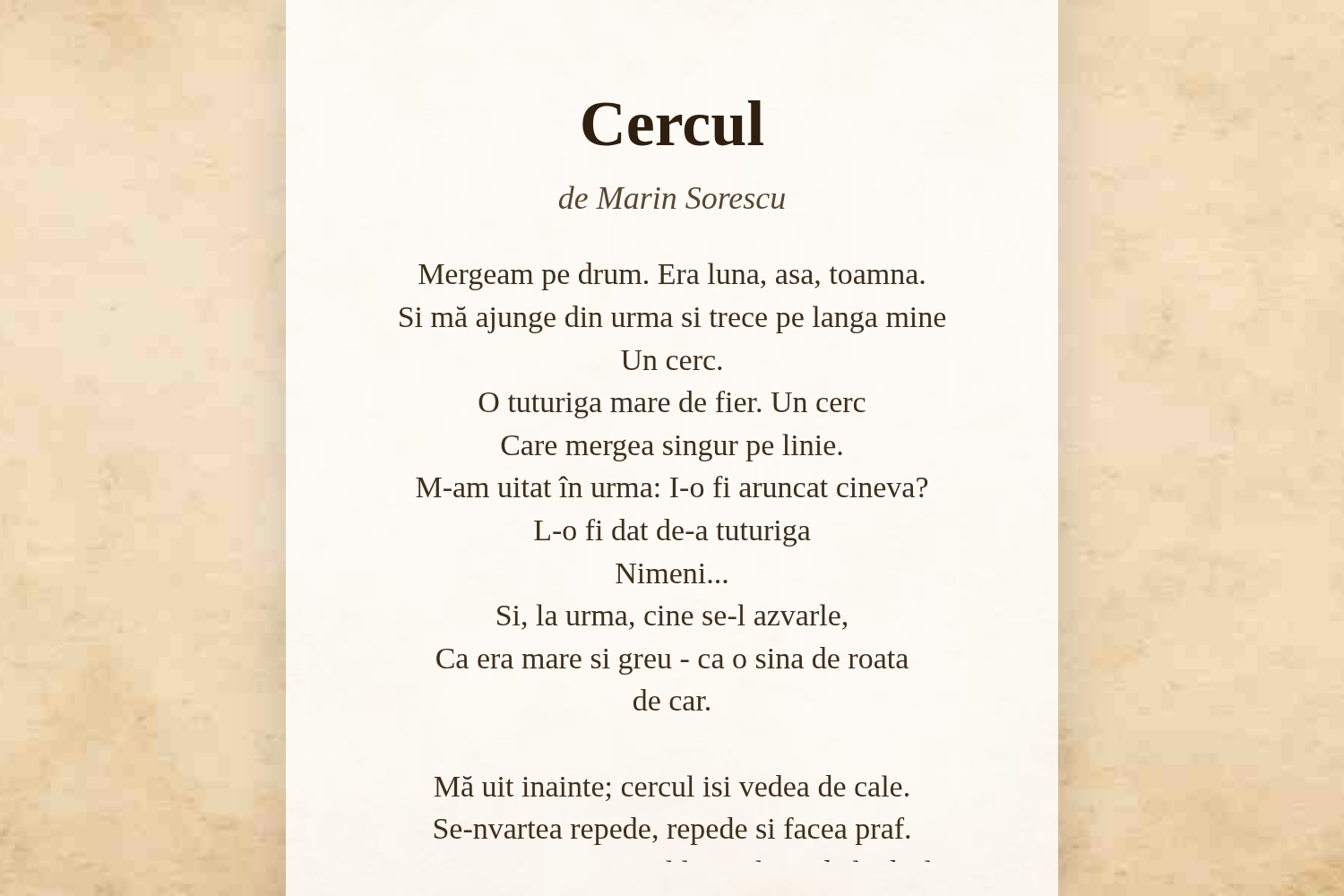 Cercul