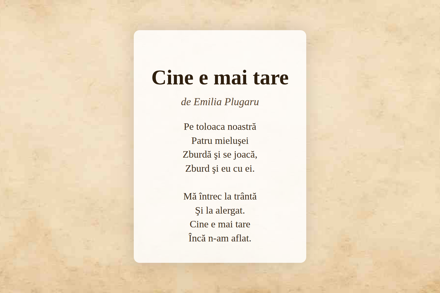 Cine e mai tare