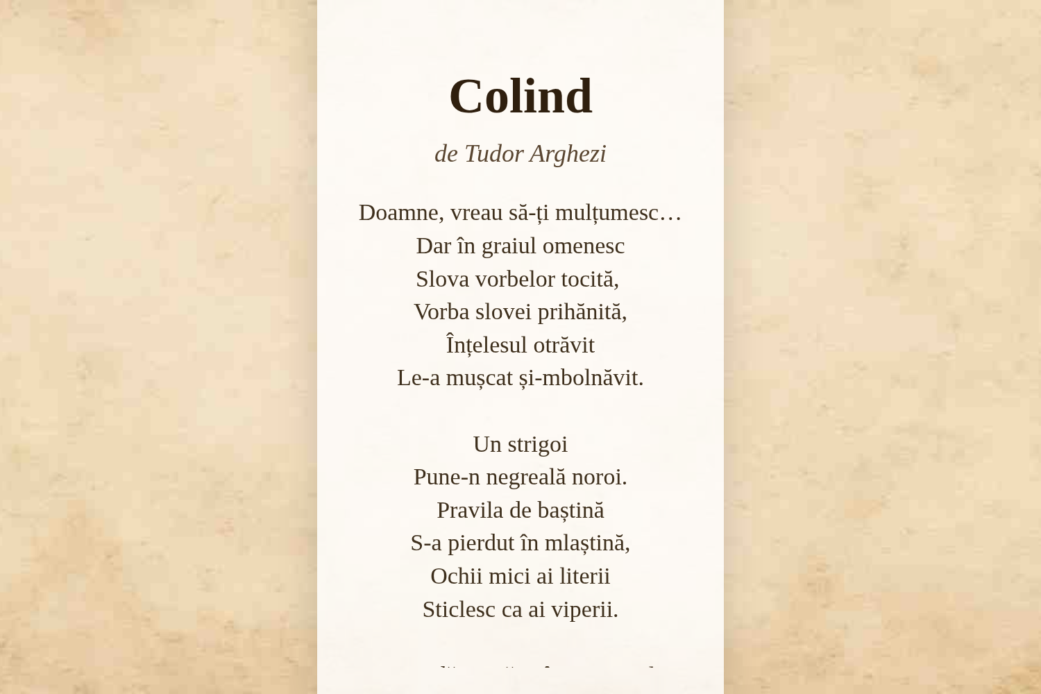 Colind