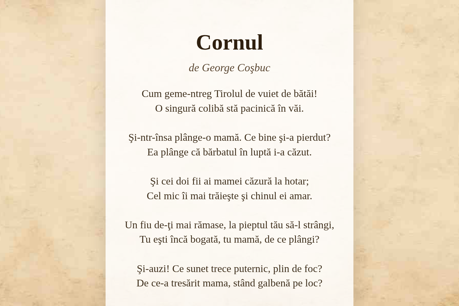 Cornul