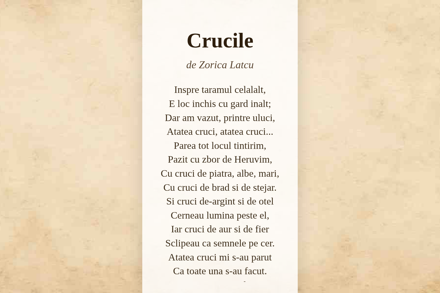 Crucile