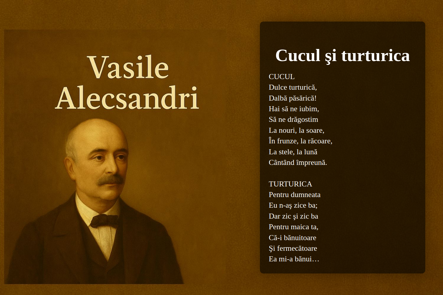 Cucul şi turturica