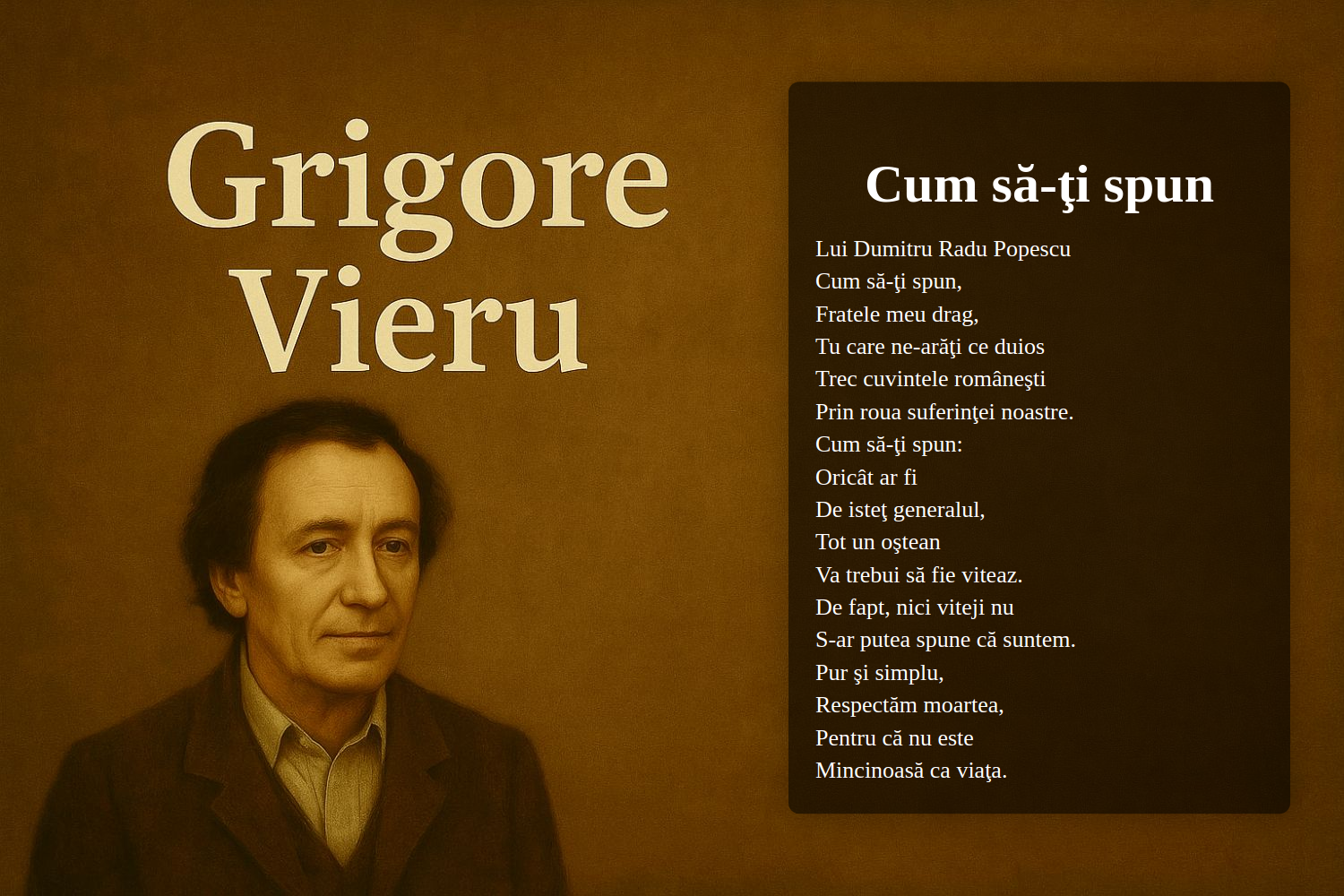 Cum să-ţi spun