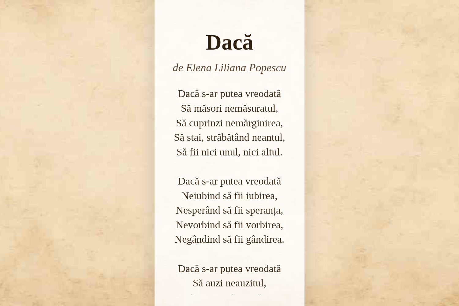 Dacă