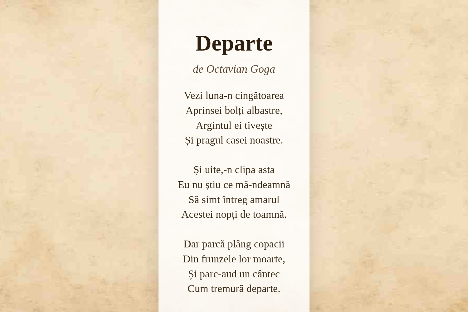 Departe