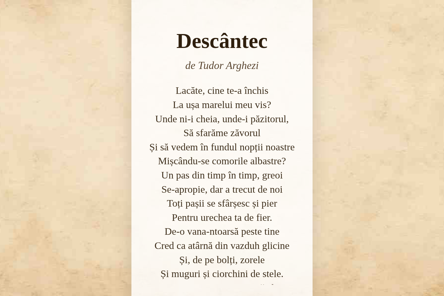 Descântec