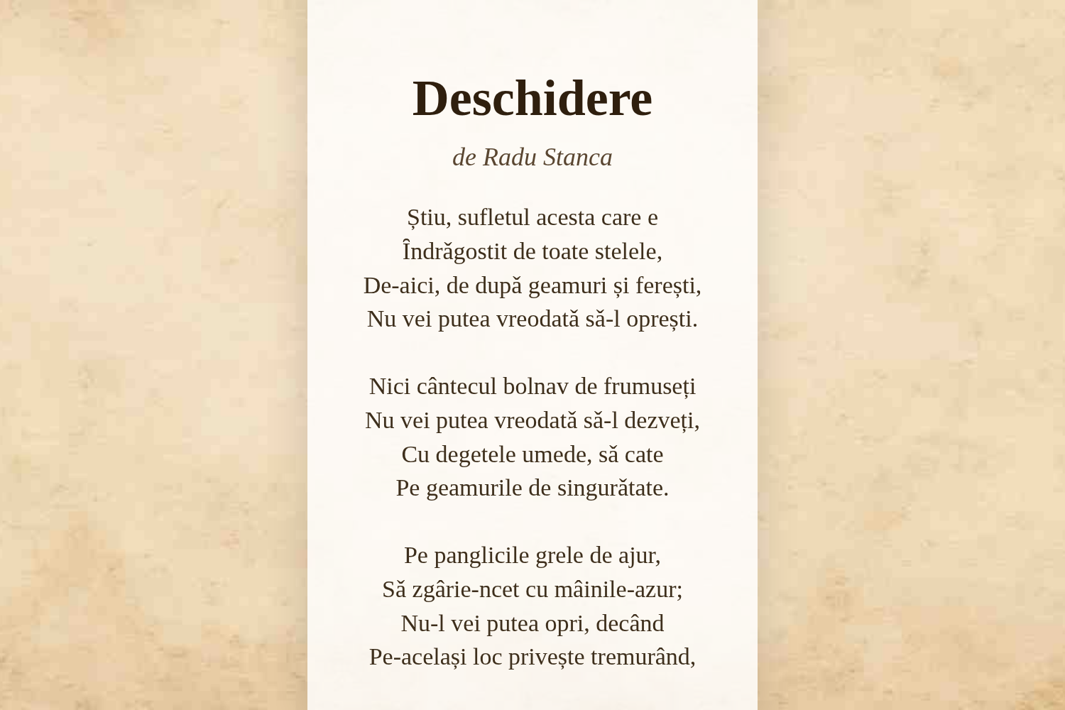 Deschidere
