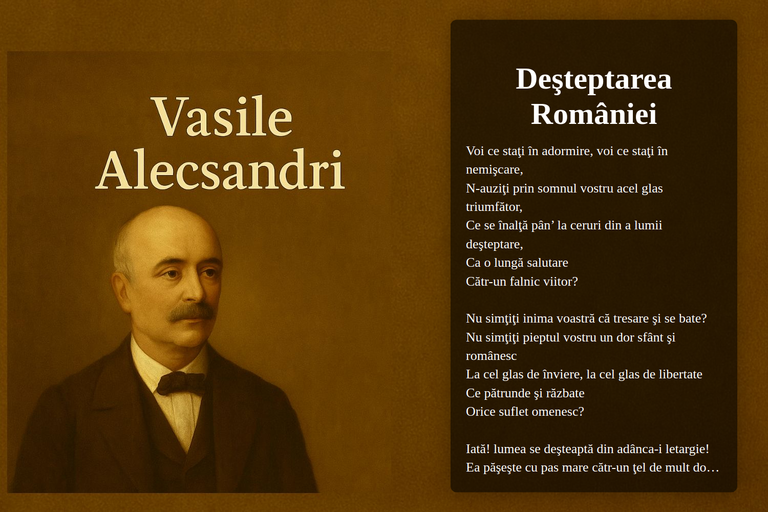Deşteptarea României