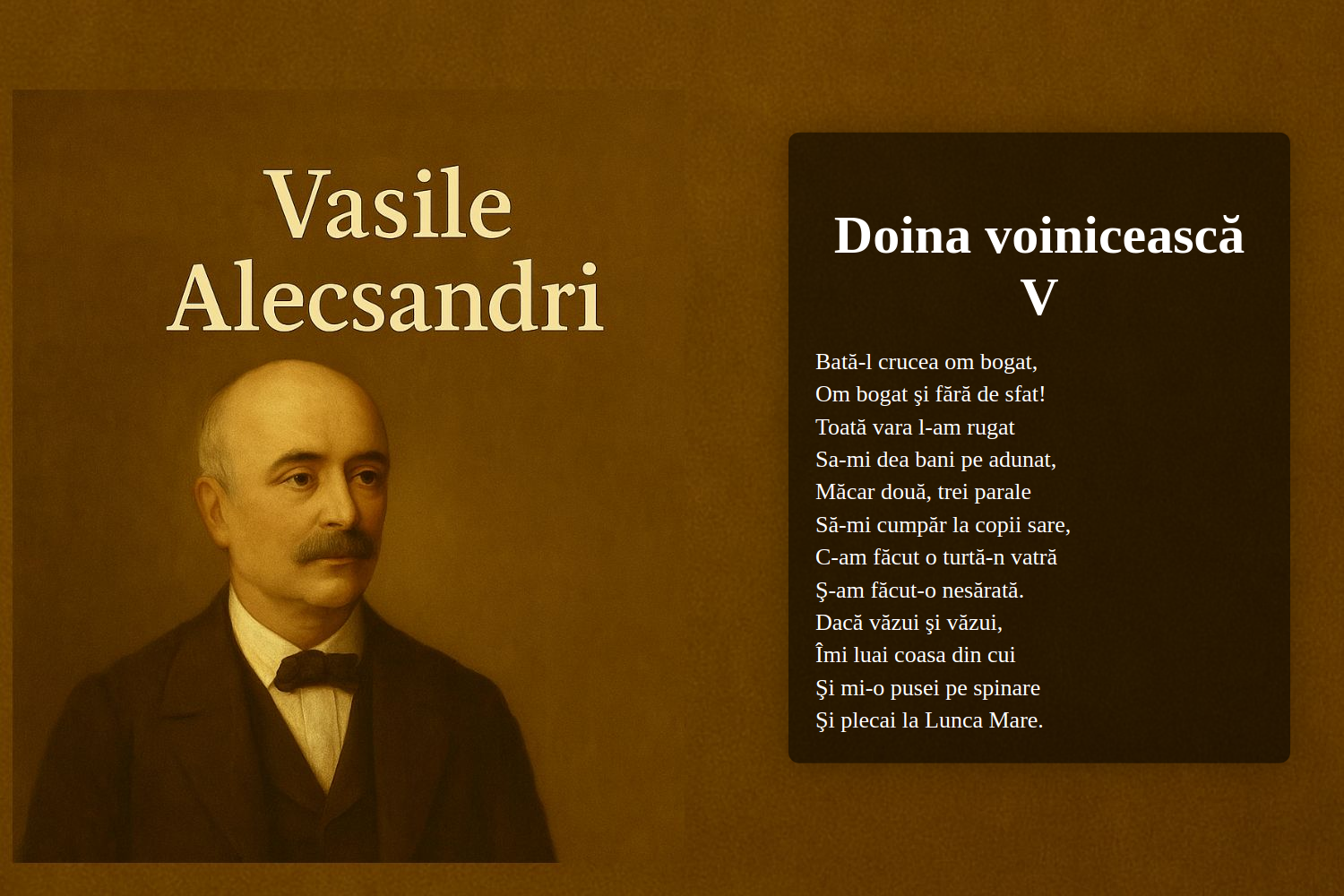 Doina voinicească V