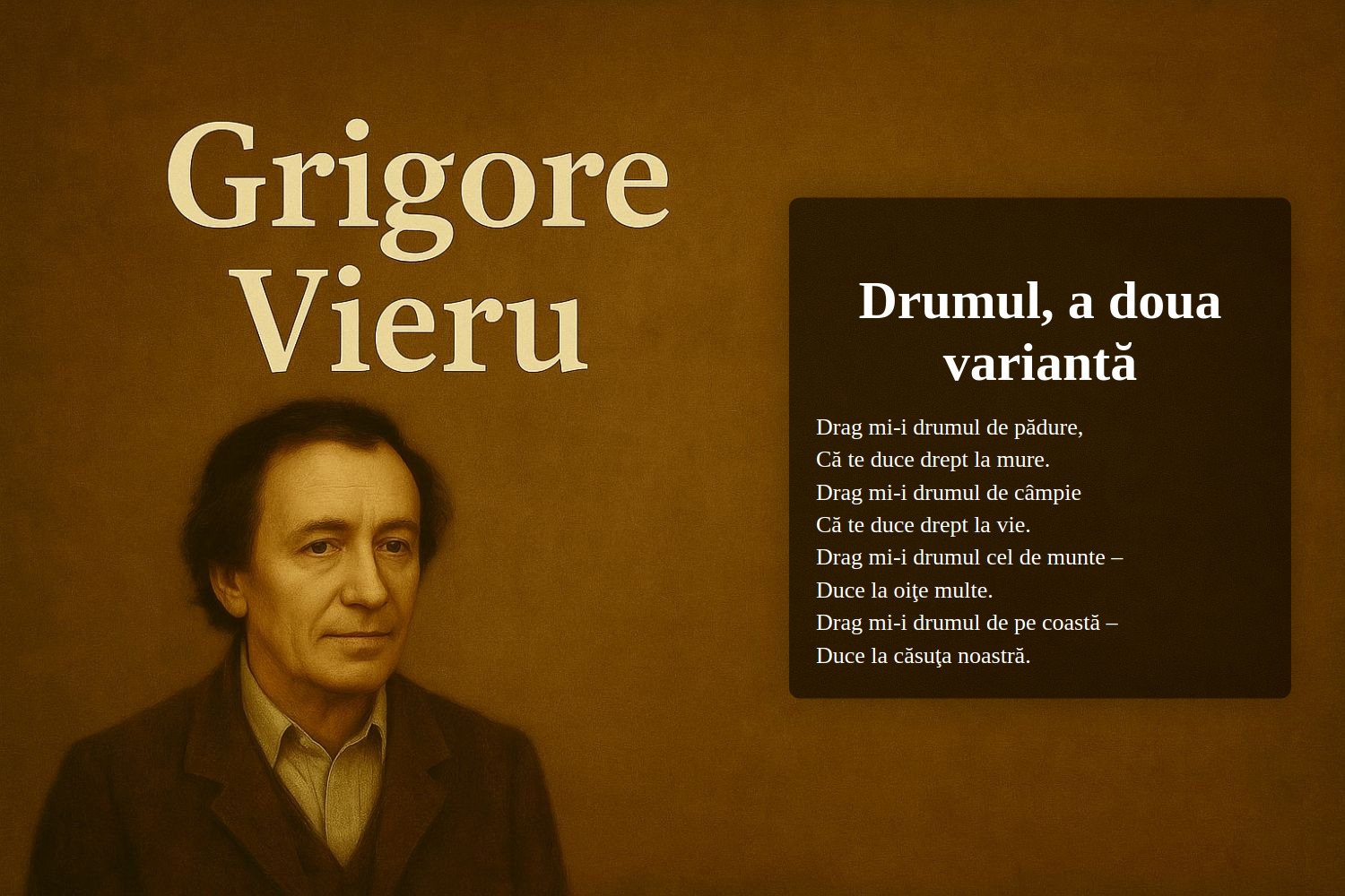 Drumul, a doua variantă