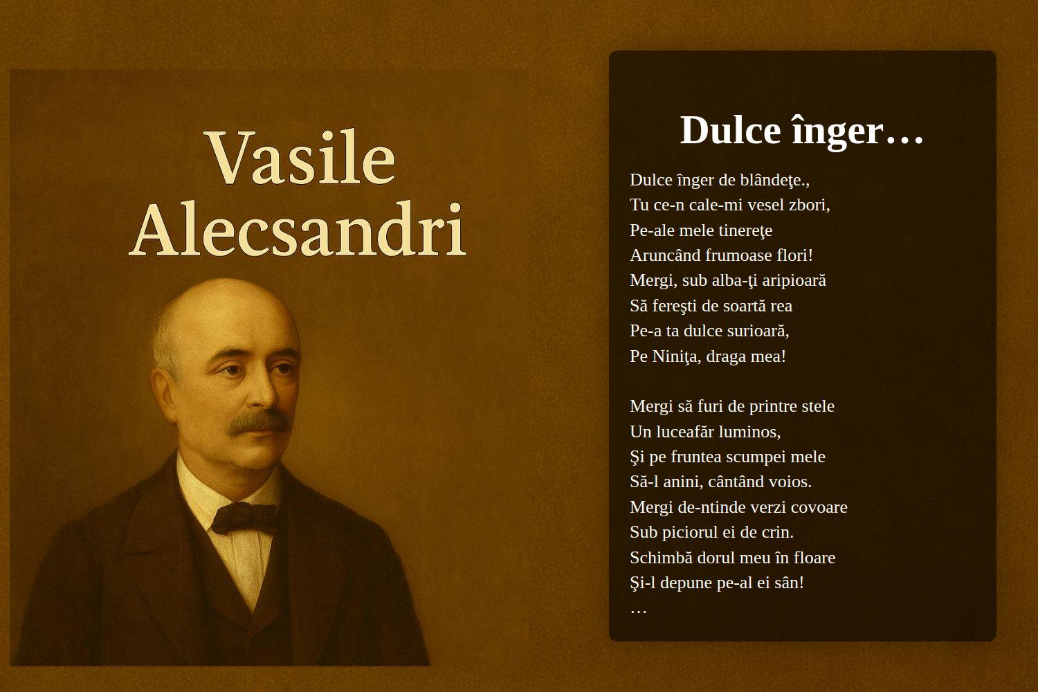Dulce înger…