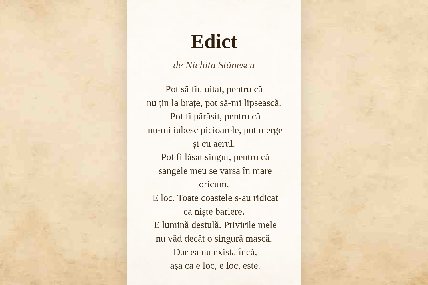 Edict