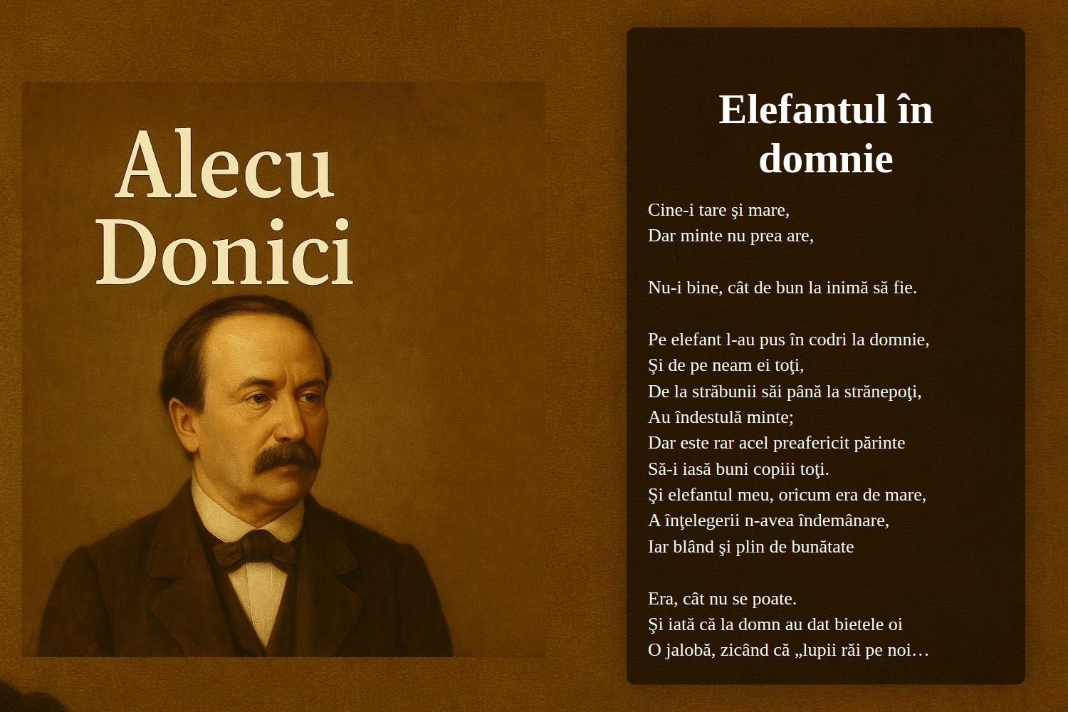 Elefantul în domnie