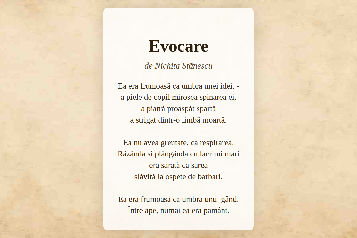Evocare