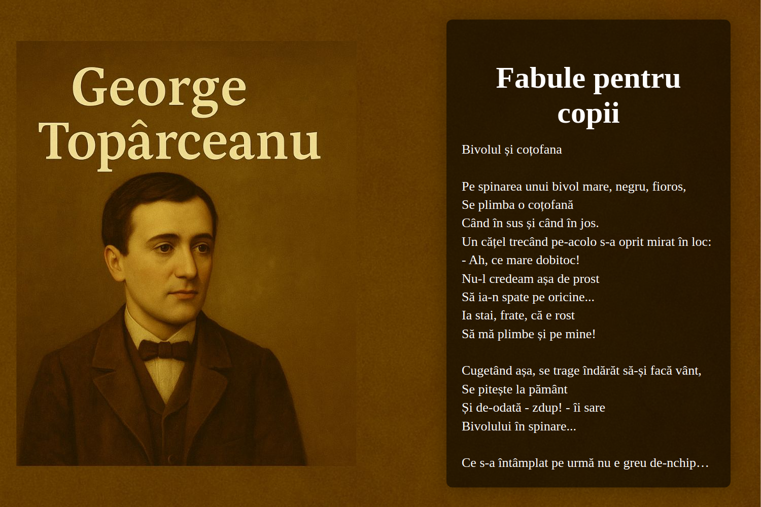 Fabule pentru copii
