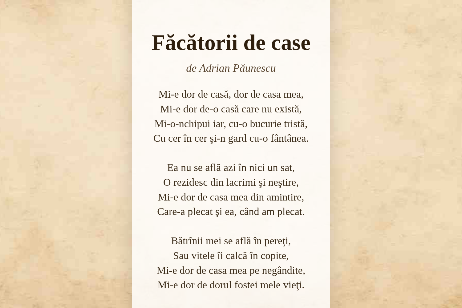 Făcătorii de case