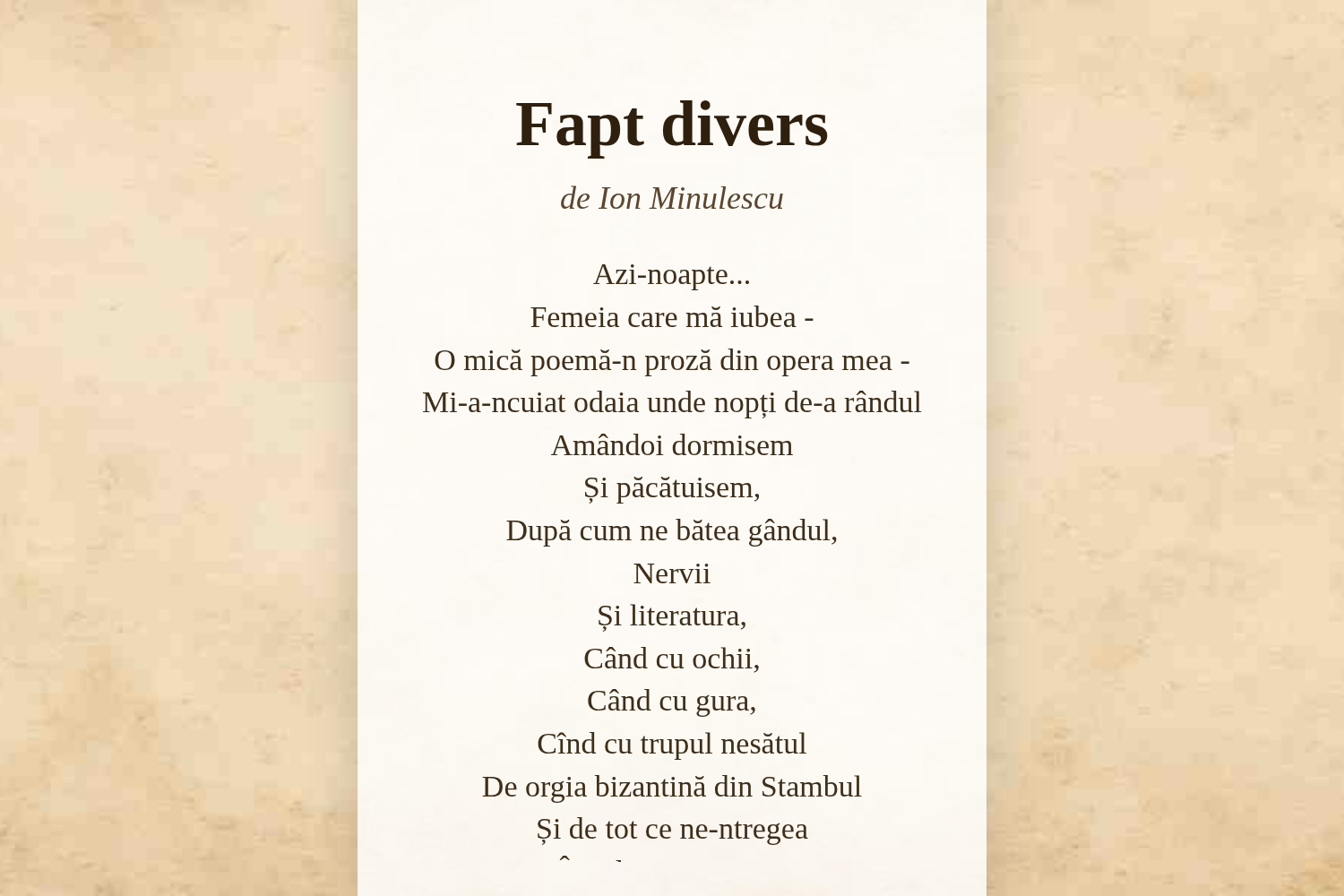Fapt divers