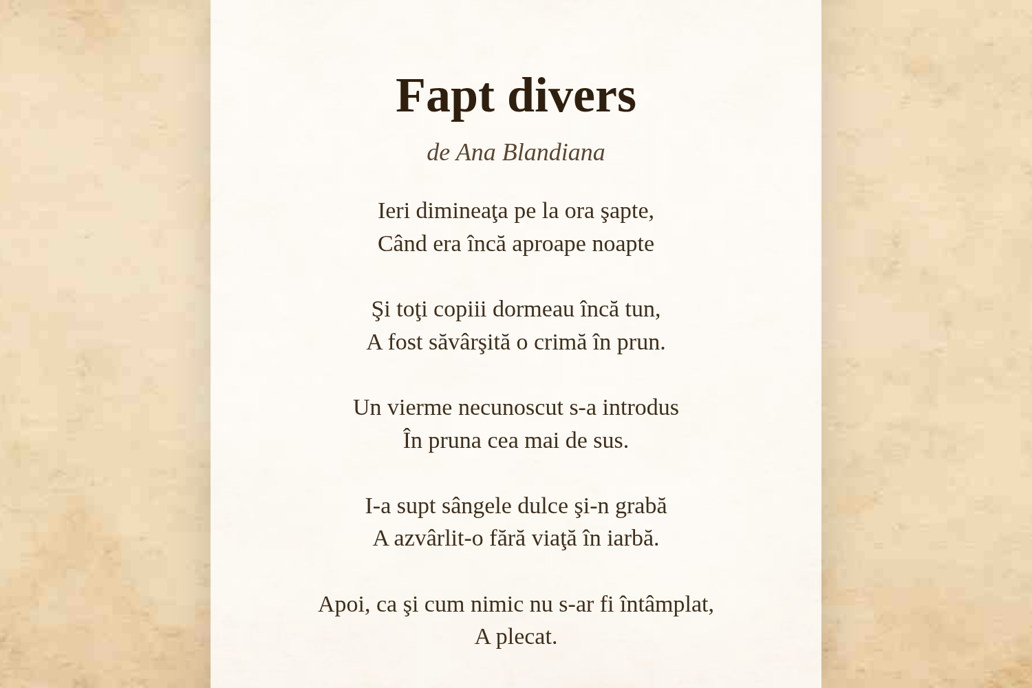 Fapt divers
