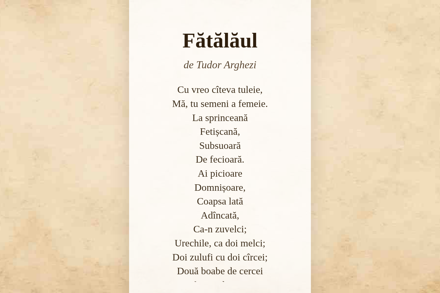 Fătălăul